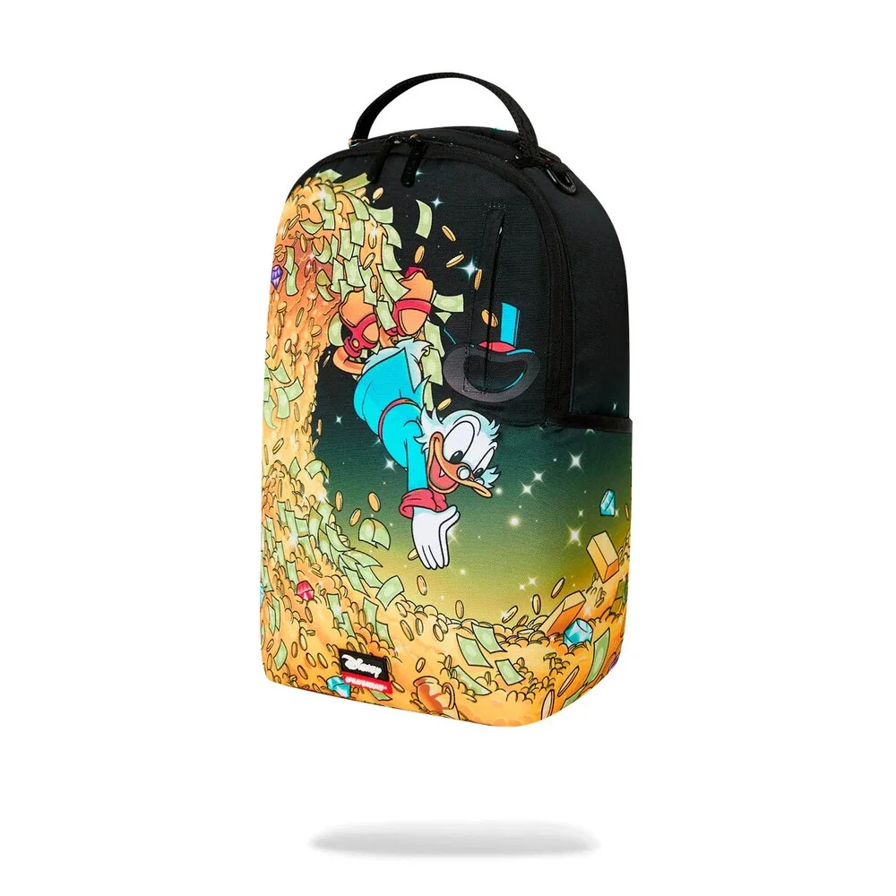 Sprayground Scrooge Mcduck Official Collab Money Rider Backpack Multi Bag SPR335